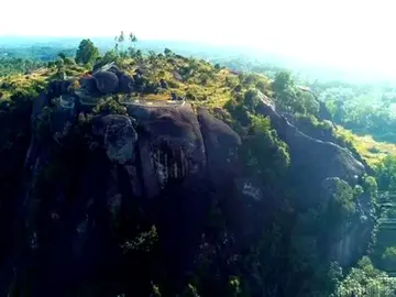 മുട്ടറ മരുതിമല ആകാശക്കാഴ്ച