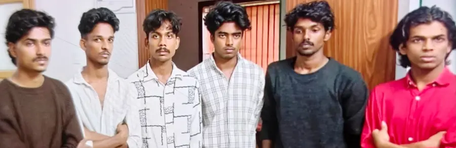മോഷണക്കേസിൽ അറസ്റ്റിലായ പ്രതികൾ