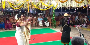 കുത്തനൂർ പടിഞ്ഞാറേത്തറ മേലൂർ തലച്ചിലവൻ ക്ഷേത്രത്തിൽ നടന്ന കണ്യാർകളി (ഫയൽ ചിത്രം)