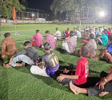 School ground for RSS Shakha