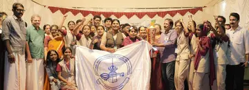 ഇരിങ്ങാലക്കുട ഉപജില്ലാ സ്ക്കൂൾ ശാസ്ത്രോത്സവത്തിൽ ഓവറോൾ കിരീടം നേടിയ നാഷണൽ ഹയർ സെക്കൻഡറി സ്കൂൾ ടീം