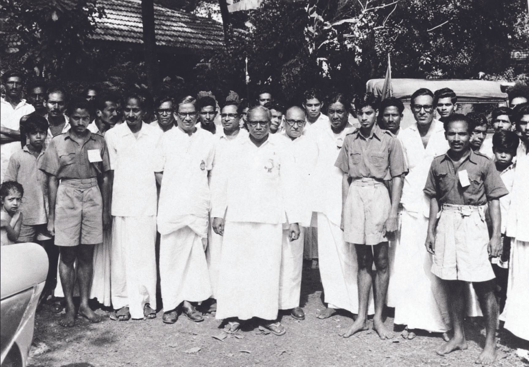 1958‐ൽ കോഴിക്കോട്‌ നടന്ന പാർടി സമ്മേളനത്തിൽ  ഇ എം എസ്‌, സി അച്യുതമേനോൻ, സി എച്ച്‌ കണാരൻ തുടങ്ങിയവർ