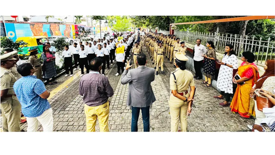 ജില്ലാ ലീഗൽ സർവീസസ് അതോറിറ്റിയും അസോസിയേഷൻ ഫോർ വളന്ററി ആക്ഷനും നടത്തിയ ‘കുട്ടികൾ കുട്ടികൾക്കുവേണ്ടി’ പരിപാടിയിൽനിന്ന്