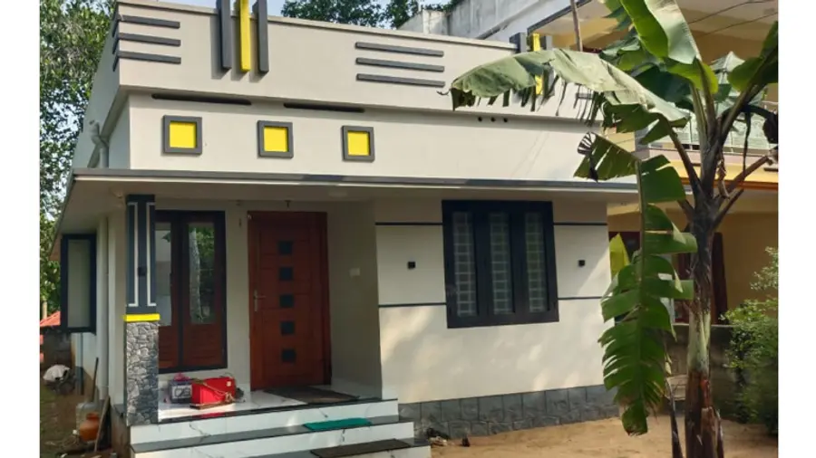 ലൈഫ് പദ്ധതിപ്രകാരം നിർമിച്ച വീട്