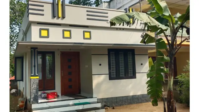 ലൈഫ് പദ്ധതിപ്രകാരം നിർമിച്ച വീട്