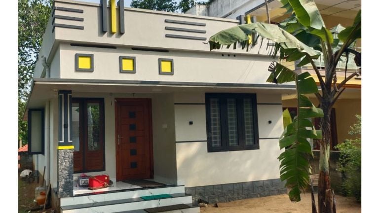 ലൈഫ് പദ്ധതിപ്രകാരം  നിർമിച്ച വീട് 