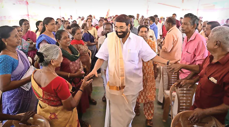 Minister V. N. Vasavan