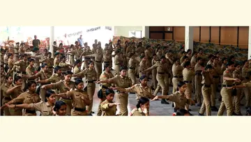 വെള്ളനാട് സാരാഭായ് ഇൻസ്റ്റിറ്റ്യൂട്ട് ഓഫ് സയൻസ് ആൻഡ് ടെക്നോളജിയിലെ  എൻസിസി ക്യാമ്പിൽനിന്ന്‌