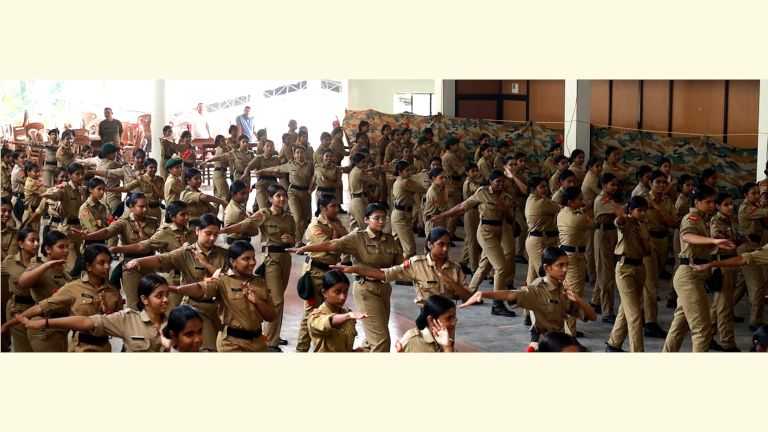 വെള്ളനാട് സാരാഭായ് ഇൻസ്റ്റിറ്റ്യൂട്ട് ഓഫ് സയൻസ് ആൻഡ് ടെക്നോളജിയിലെ  എൻസിസി ക്യാമ്പിൽനിന്ന്‌