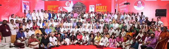kerala leaders in 24th Party congress