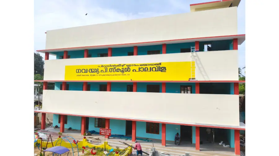 പാലവിള സ്കൂളിൽ നിർമിച്ച പുതിയ കെട്ടിടം