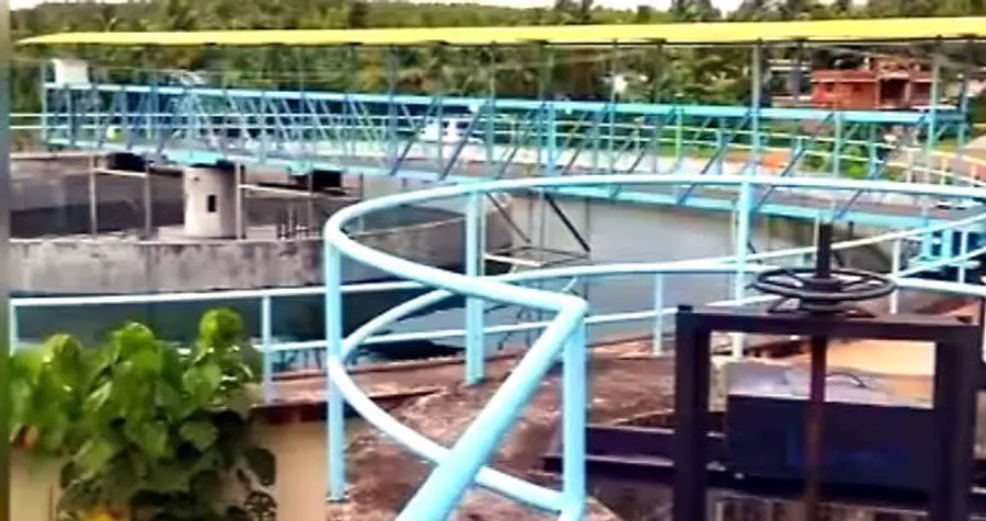 5.50 കോടി ലിറ്റർ വെള്ളം ദിവസവും ശുദ്ധീകരിക്കാൻ ശേഷിയുള്ള ബാവിക്കരയിലെ വാട്ടർ ട്രീറ്റിങ് പ്ലാന്റ്