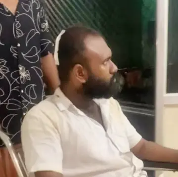 പരിക്കേറ്റ മൃദുൽ പ്രേം ജില്ലാ ആശുപത്രിയിൽ
