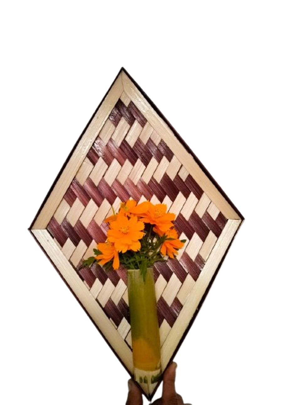 Flowering decoration in bamboo