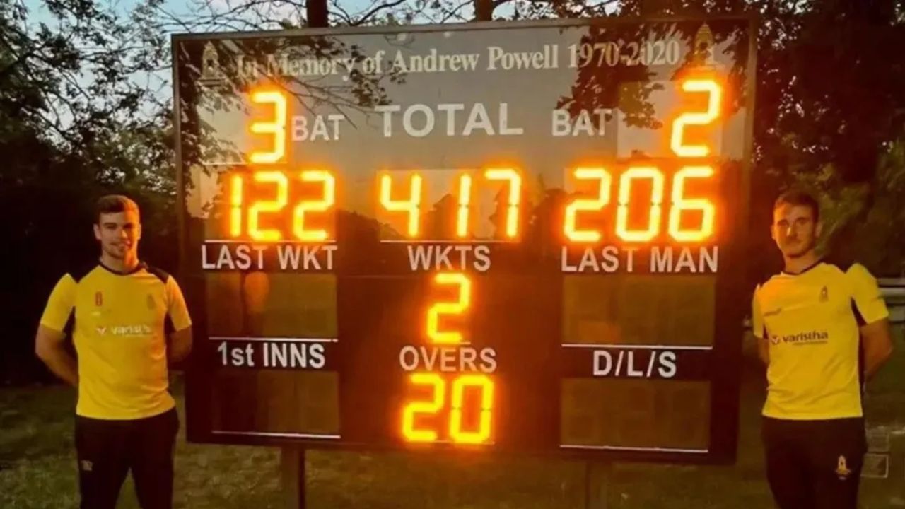 200 runs in t20