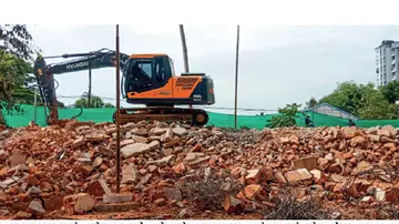 Complaint regarding the demolition of the school building.