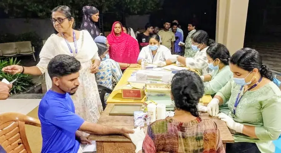 തൂണേരിയിൽ ആരോഗ്യവിഭാഗം നടത്തിയ രാത്രികാല പരിശോധന 