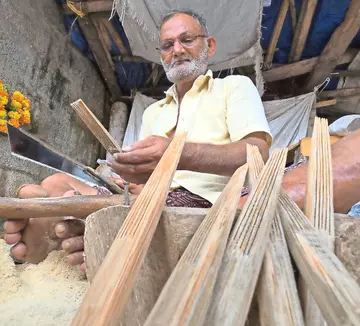 കണ്ണൻ ചീർപ്പ്‌ നിർമാണത്തിൽ