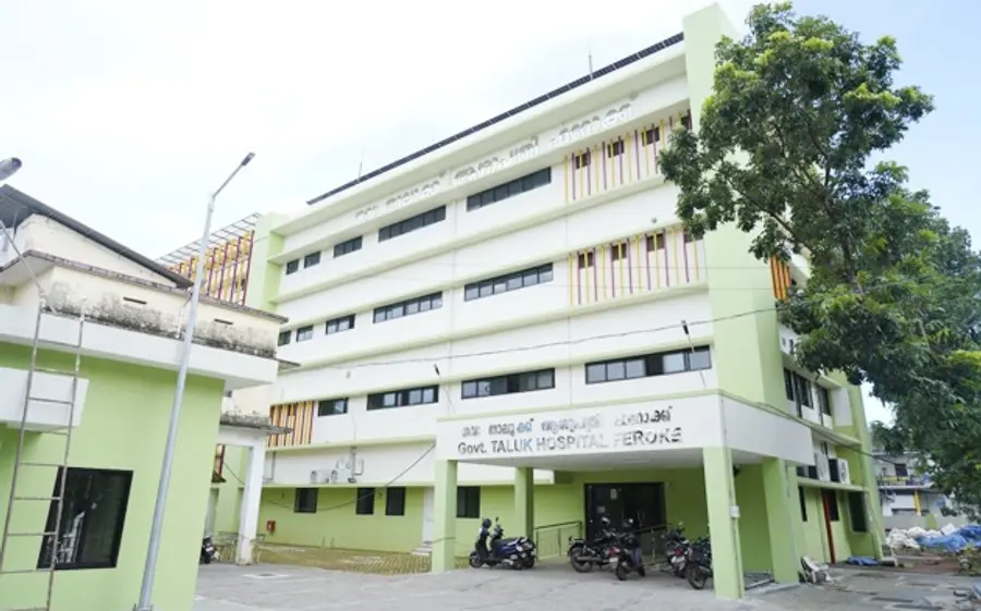 ഫറോക്ക് താലൂക്കാശുപത്രിക്കായി പുതുതായി നിർമിച്ച കെട്ടിട സമുച്ചയം ​