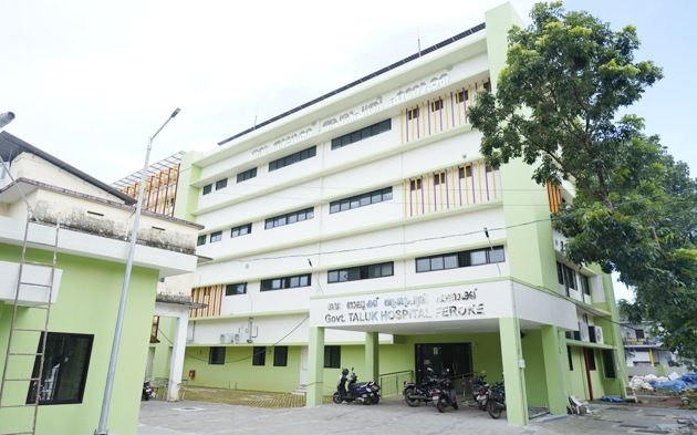ഫറോക്ക് താലൂക്കാശുപത്രിക്കായി പുതുതായി നിർമിച്ച കെട്ടിട സമുച്ചയം ​