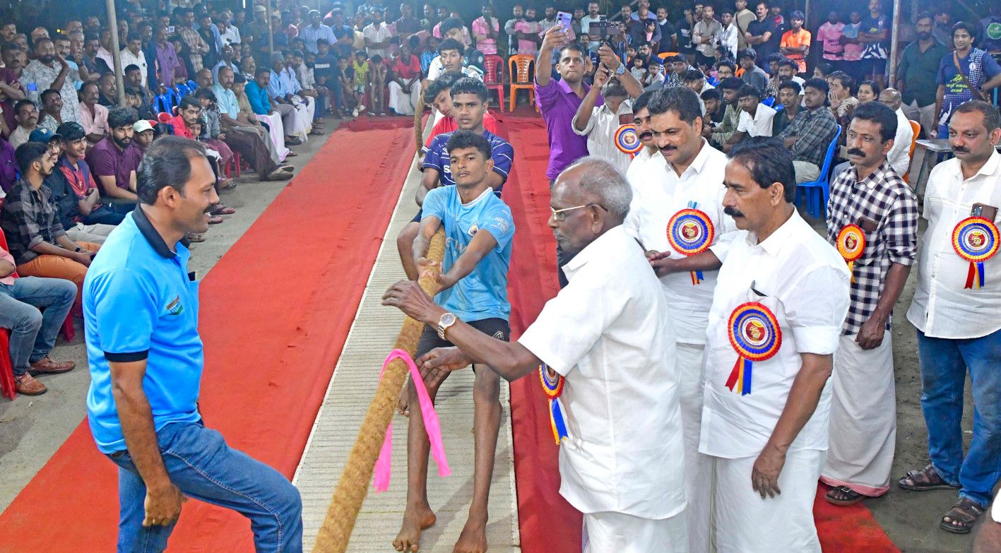 ആവേശപ്പോരാട്ടത്തിന്റെ വീറും വാശിയും കണ്ട അഖില കേരള വടംവലി മത്സരത്തിന്‌ തങ്കമണിയിൽ ഉജ്വല സമാപനം. 