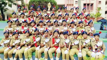 സ്‌റ്റുഡന്റ്‌ പൊലീസ്‌ കാഡറ്റ്‌ സംസ്ഥാന സഹവാസ ക്യാമ്പിൽ കാസർകോട്‌  ടീം
