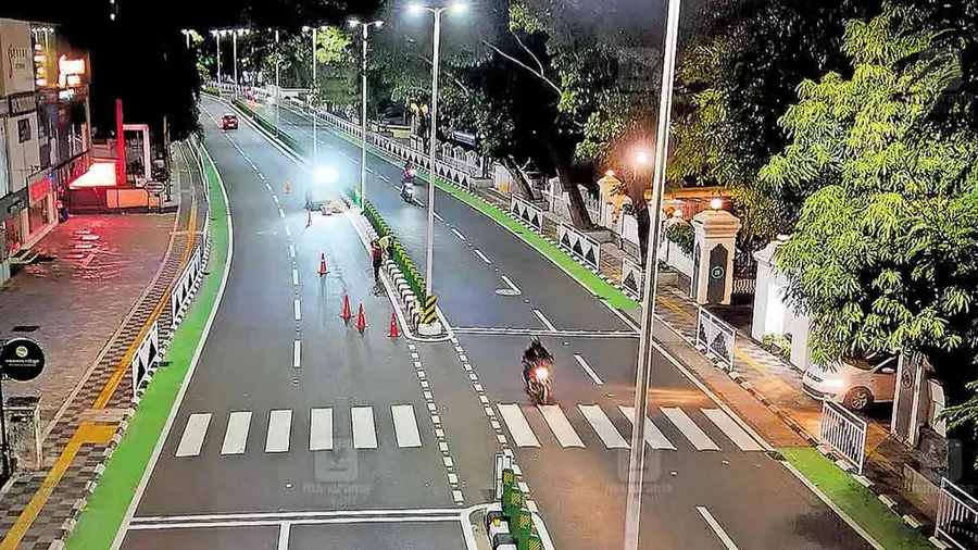 രാജ്യത്തെ ഏറ്റവും വലിയ സ്മാർട്ട് റോഡ് തിരുവനന്തപുരത്ത്