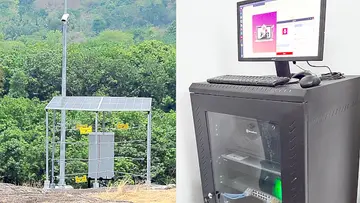 ധോണിക്കും മുണ്ടൂരിനുമിടയിൽ ഞാറക്കോട് പരുത്തിപ്പാറയിൽ സ്ഥാപിച്ച ബൈസ്പെക്ട്രൽ തെർമൽ കാമറ സംവിധാനവും ആർആർടി ഓഫീസിലെ സെർവറും