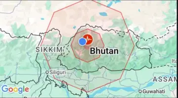 earthquake in bhutan