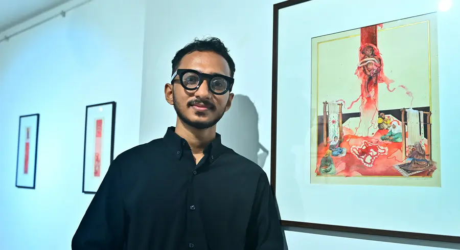 അനസ് അബൂബക്കറിന്റെ ഡെസിബെൽസ് ഓഫ് ദി ഇൻവിസിബിൾ കലാപ്രദർശനം