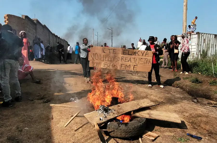 ebola protest