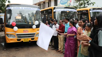 8 new buses for nursing schools
