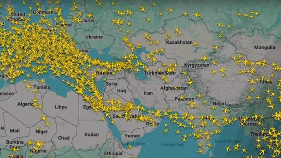 AIR TRAFFIC WEST ASIA