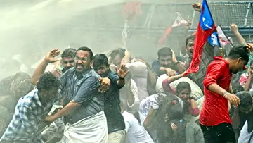 AIYF PROTEST