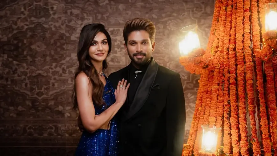 ALLU ARJUN SNEHA