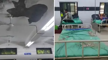 ANDHRAPRADESH HOSPITAL CEILING COLLAPSE