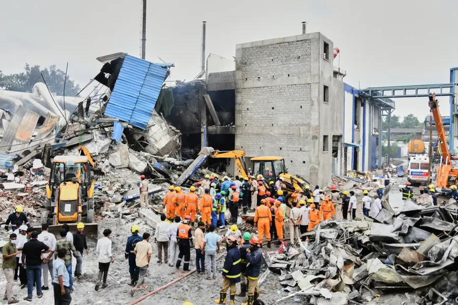 Telangana Pharmacy Explosion