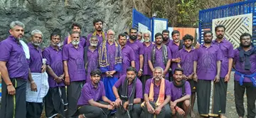 വാല്‍പ്പാറയില്‍ നിന്ന് ശബരിമലയിലേക്ക് പുറപ്പെട്ട തീർഥാടകസംഘം
