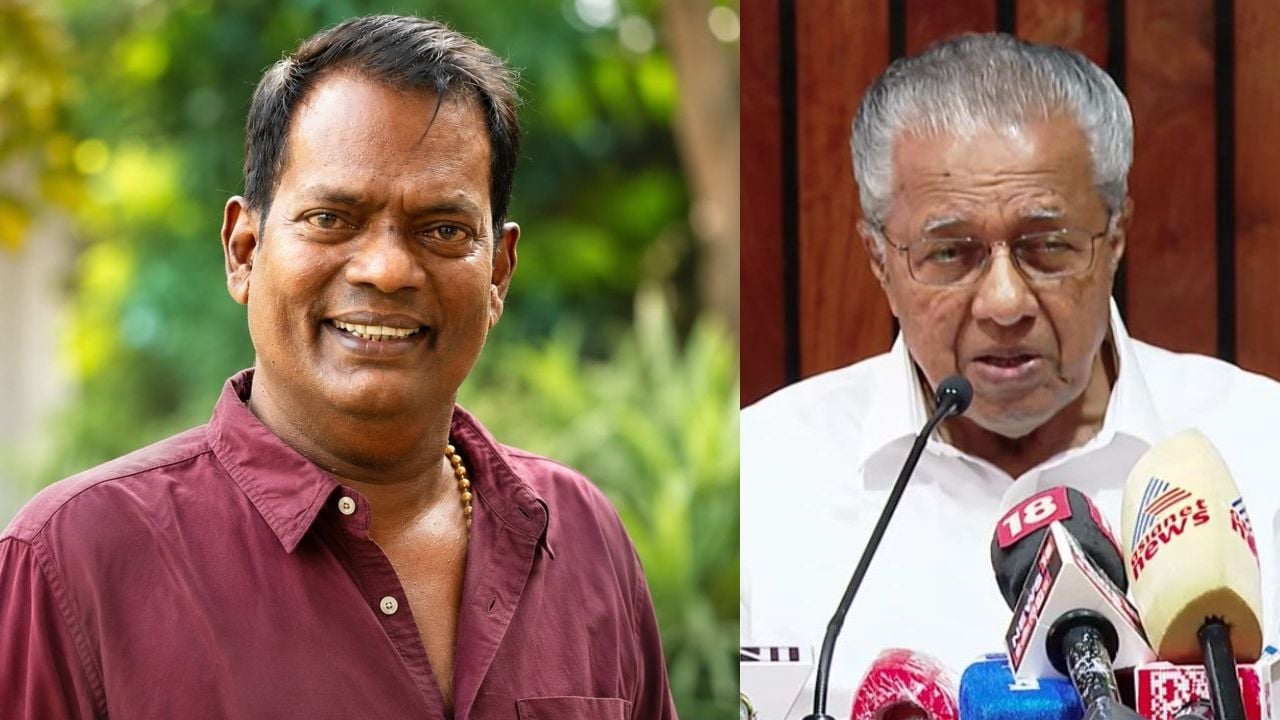 Actor Salim Kumar Pinarayi Vijayan