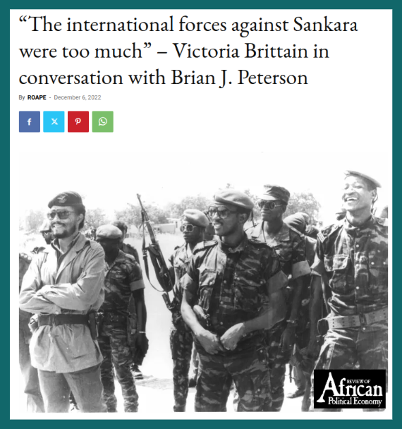 African review about sankara