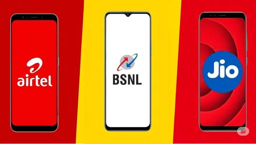 Airtel BSNL Jio