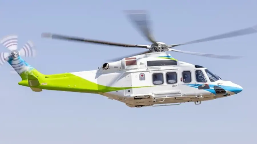 Aramco helicopter