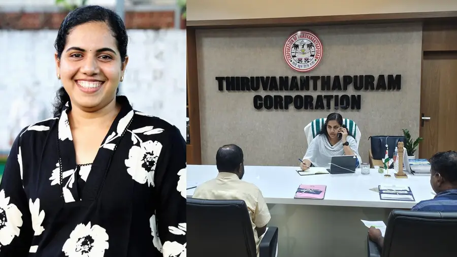 Arya rajendran against bjp