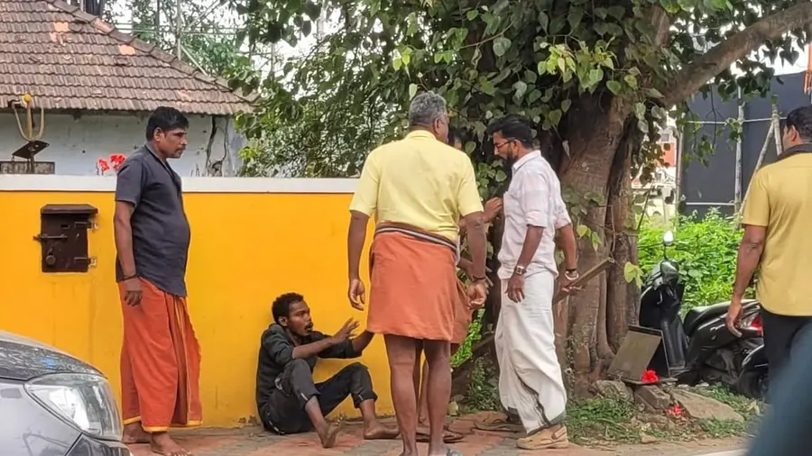 BJP WORKER ATTACK GUEST WORKER
