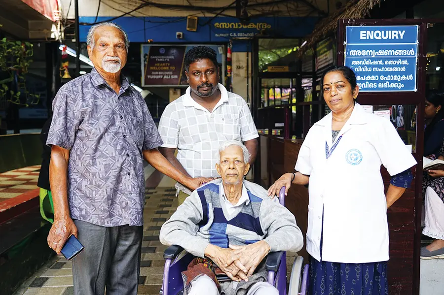ബാബുരാജ് ഗാന്ധിഭവനിൽ