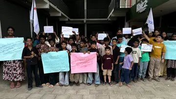 Balasangam Children Protest in Tirur