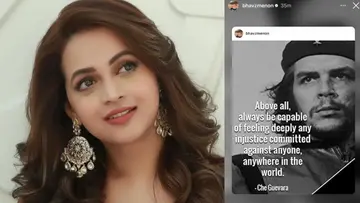 Bhavana Che Guevara Instagram story