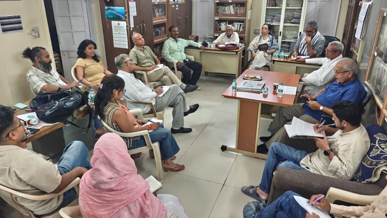 Bhoomi Adhikar Andolan protest