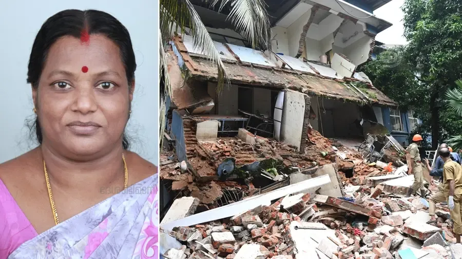 Bindu person who died by collapse at kottayam medical college building