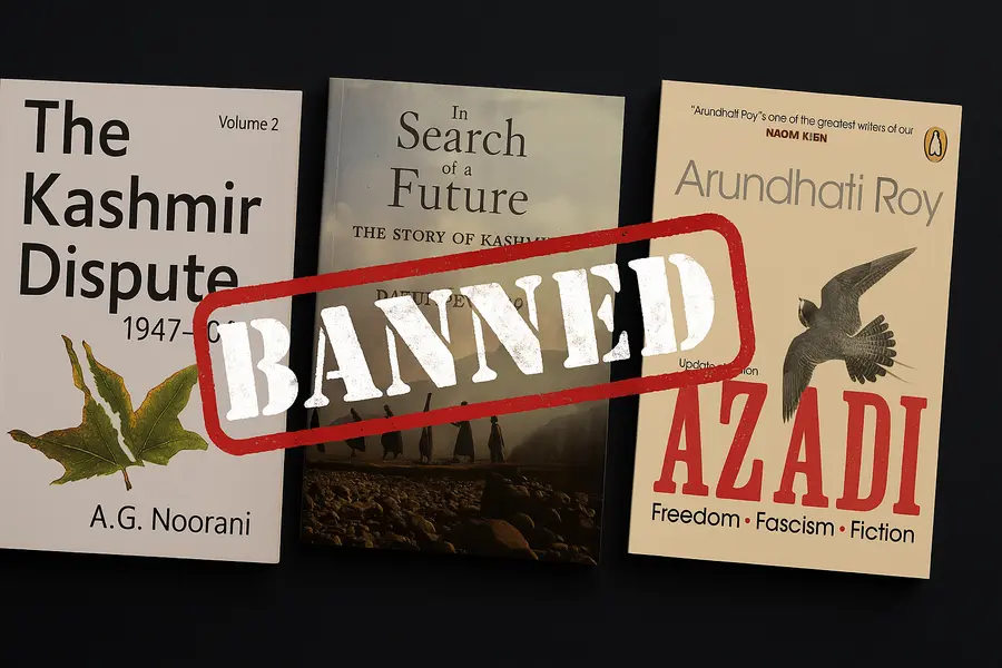 Books banned in Kashmir